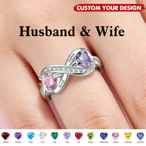 I Love You Forever - Personalized Infinity Promise Ring