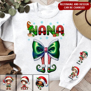 Personalized Christmas Gifts For Mom/Grandma Sweatshirt