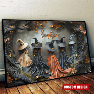 Beautiful Witch - Personalized Witch Poster