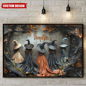 Beautiful Witch - Personalized Witch Poster