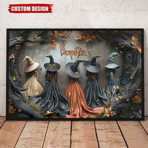 Beautiful Witch - Personalized Witch Poster