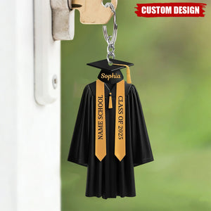 2026 High School College Graduation - Personalized Acrylic Keychain