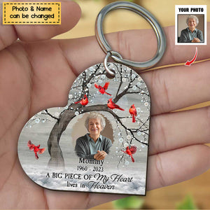 Memorial Cardinal Upload Photo, I'm Always With You Personalized Acrylic Keychain