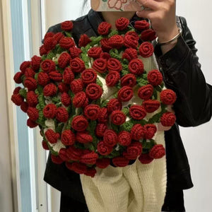 Personalized Handmade Bouquet Blanket