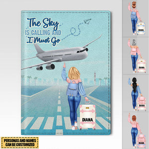 Personalized Passport Cover, Passport Holder - It's Girls Trip