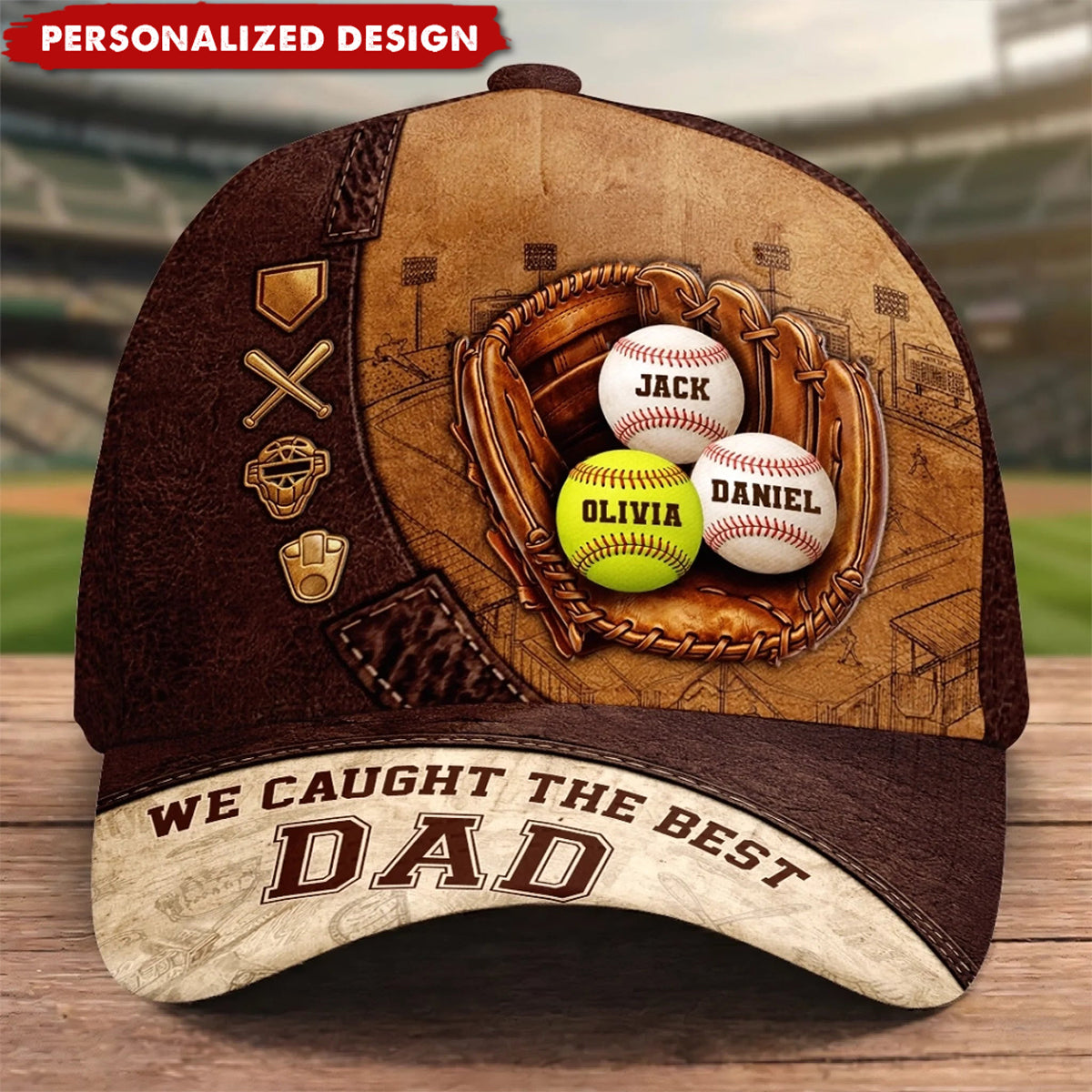 Personalized Kid Names Baseball  Hat - Mother's Day, Father's Day Gifts For Mom, Dad
