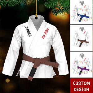 Personalized Jiu Jitsu Uniform Ornament-Gifts For Jiu Jitsu Lovers - 2024 New Release