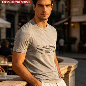 Personalized Classic Custom Birth Year Limited Edition T-Shirt - Father's Day Gifts