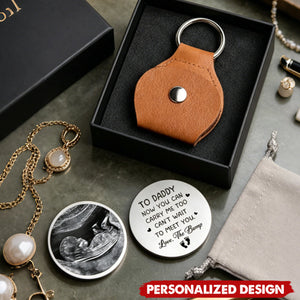 Personalized Baby or any Photo Keychain -Father’s Day Gift