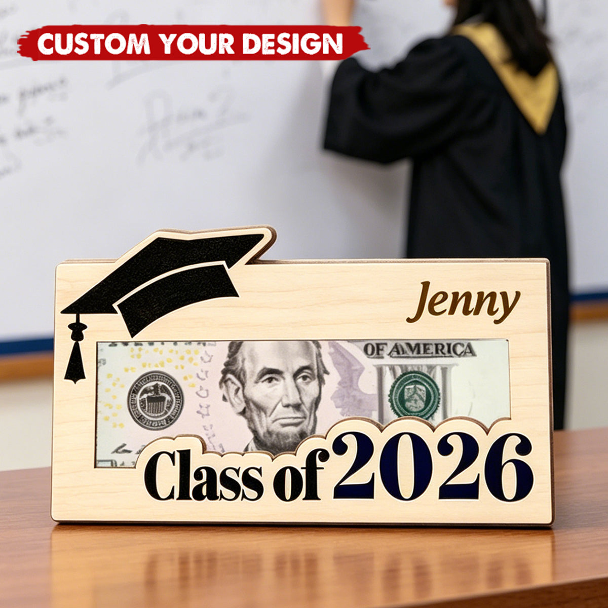 Graduation Money Holder Personalized Graduation Gift
