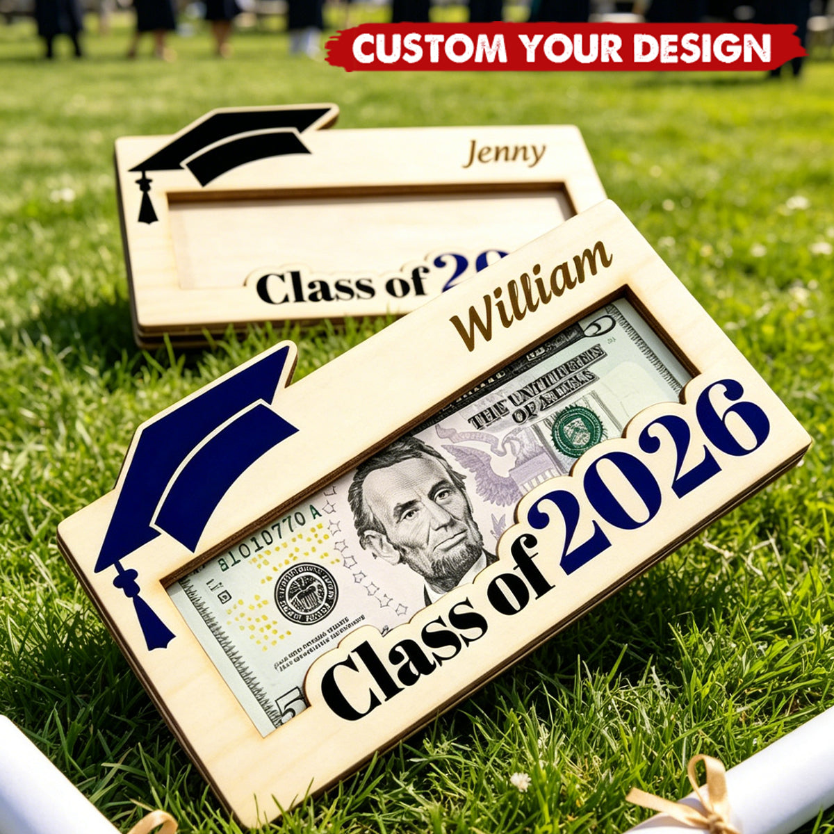 Graduation Money Holder Personalized Graduation Gift