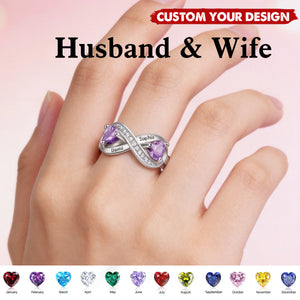 I Love You Forever - Personalized Infinity Promise Ring