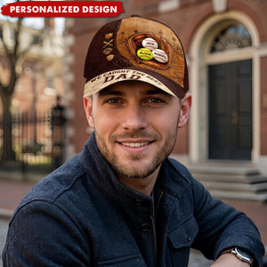 Personalized Kid Names Baseball  Hat - Mother's Day, Father's Day Gifts For Mom, Dad