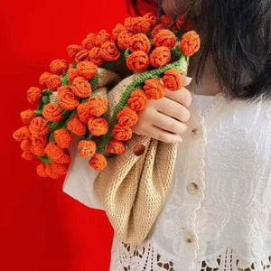 Personalized Handmade Bouquet Blanket