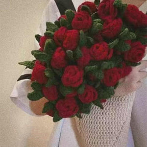 Personalized Handmade Bouquet Blanket