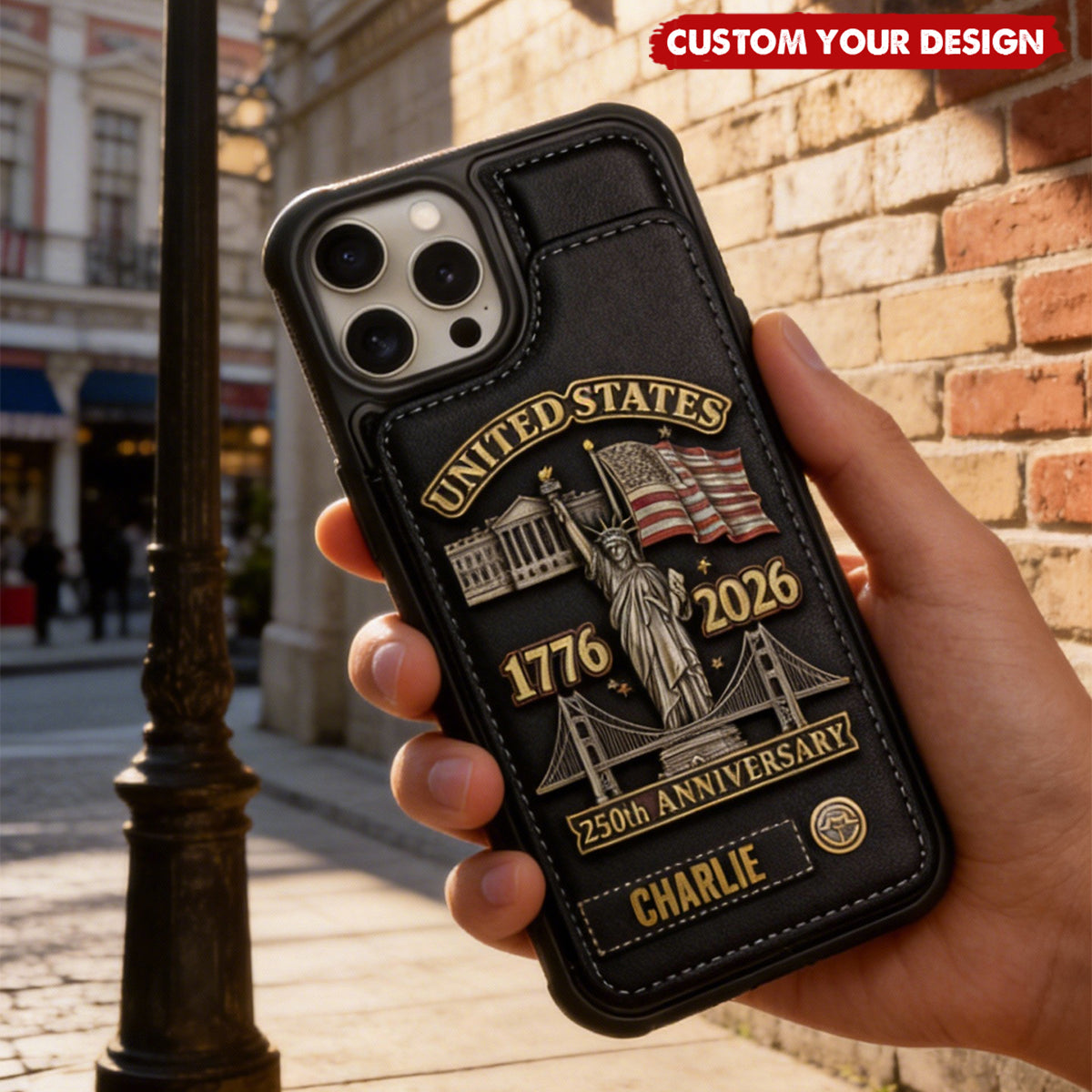 250th Anniversary - Personalized Wallet Phone Case