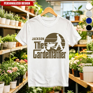 Personalized Name Gardening T-Shirt - Plant Enthusiast Keepsake