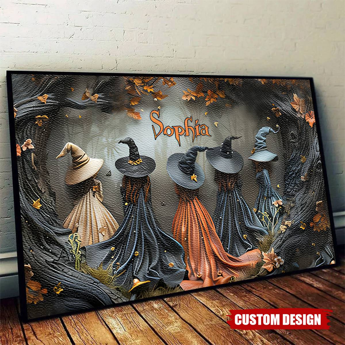 Beautiful Witch - Personalized Witch Poster