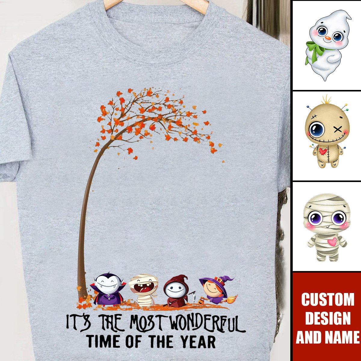 It's the Most Wonderful Time of the Year Halloween T-shirt, Vintage Halloween T-shirt