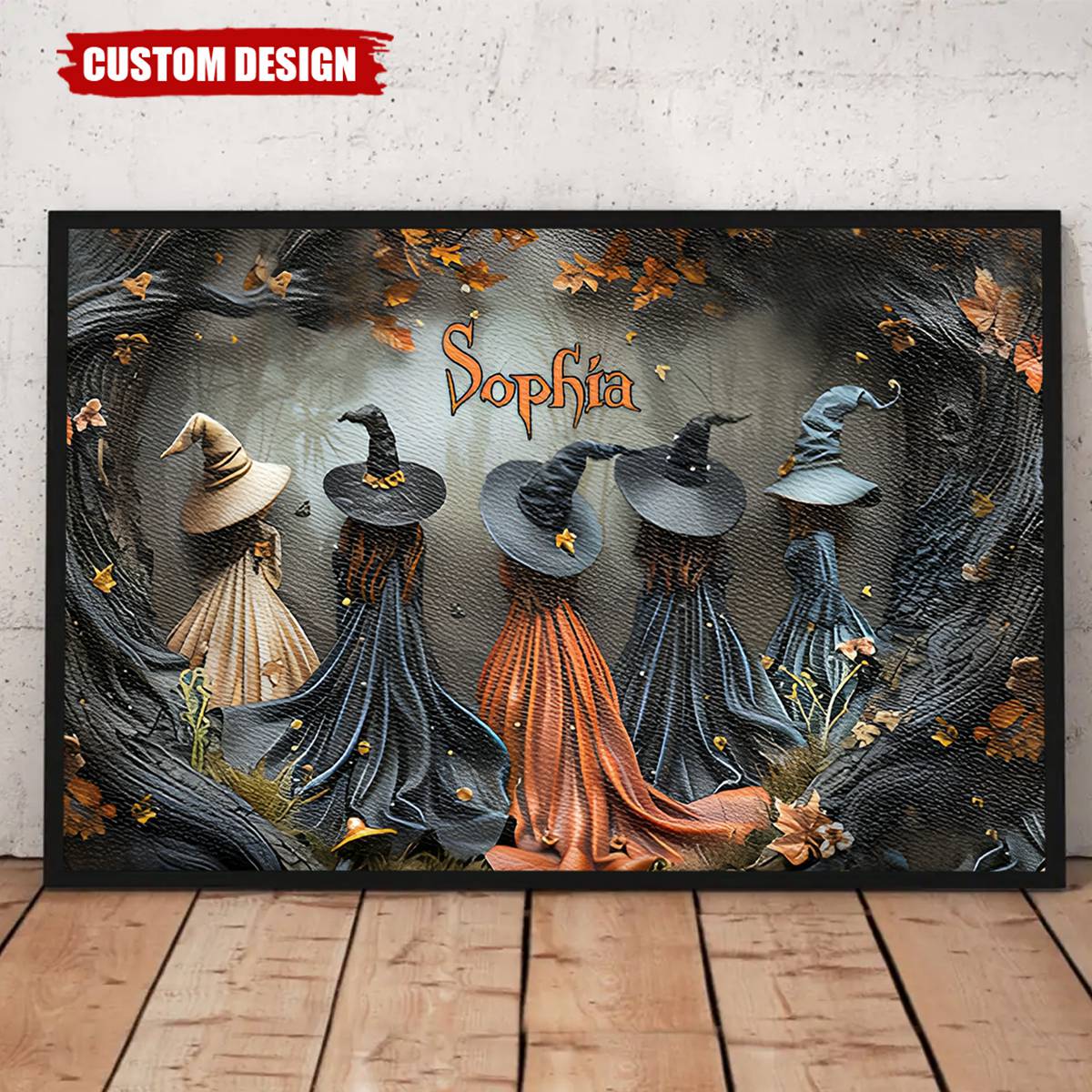 Beautiful Witch - Personalized Witch Poster