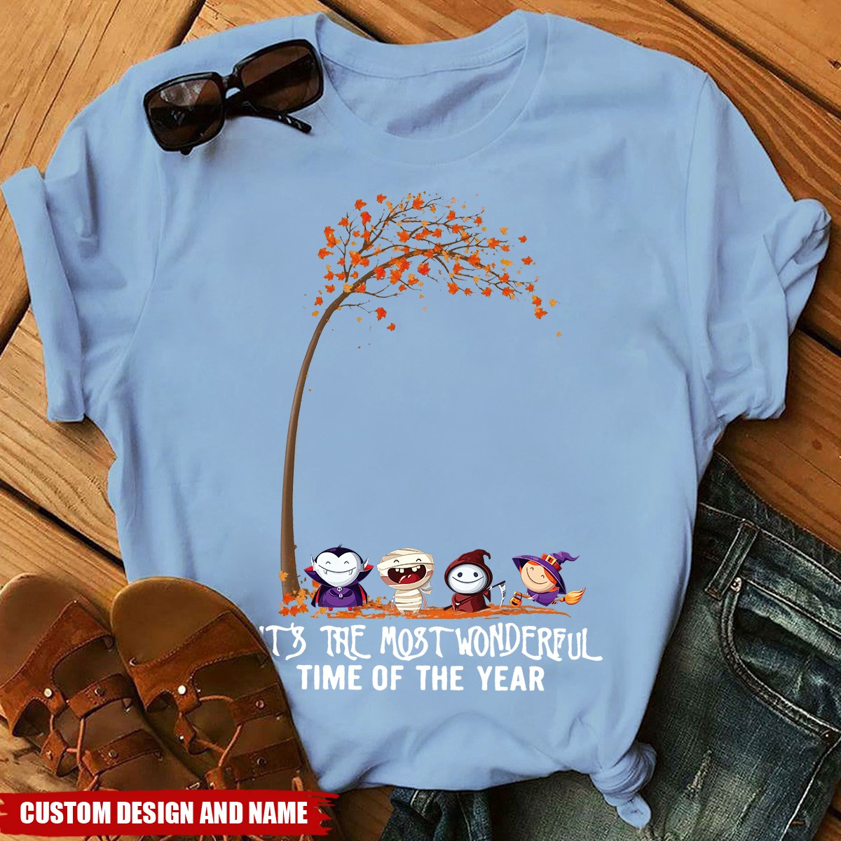 It's the Most Wonderful Time of the Year Halloween T-shirt, Vintage Halloween T-shirt
