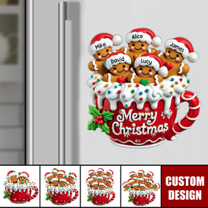 Merry Christmas - Personalized Decal/Sticker, Gift For Family - 2025 New Release