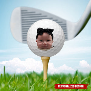 Personalized Photo Golf Balls, Custom Face Cartoon Golf Balls - Gift for father
