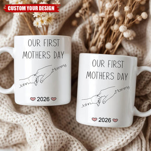 Personalized First Mother's Day Mug - New Mom Gift