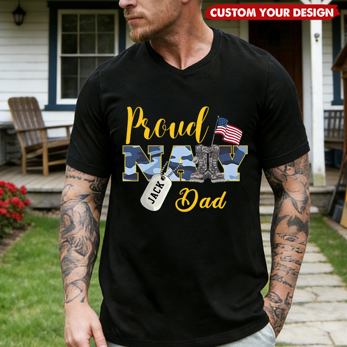 Custom Proud Navy Family Mom Dad Sister Brother Shirts,  Military Family Gift