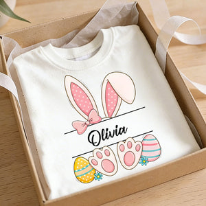Custom Easter Bunny Name T-Shirt