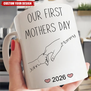 Personalized First Mother's Day Mug - New Mom Gift
