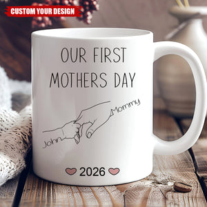 Personalized First Mother's Day Mug - New Mom Gift