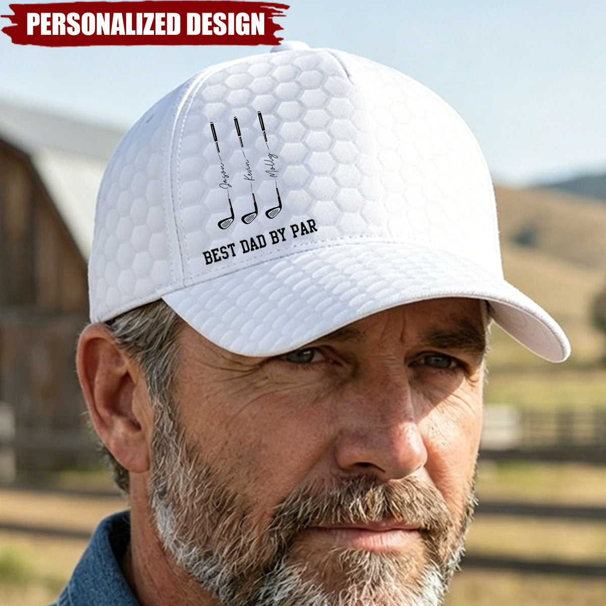 Personalized Golf Clubs with Children’s Names - Gift for father or grandpa