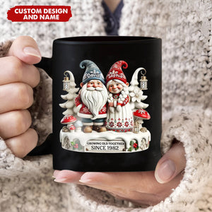 Personalized Couple Together Mug - Gift For Couple,Husband, Wife