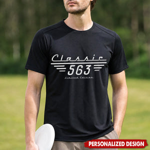 Personalized Classic Custom Birth Year Limited Edition T-Shirt - Father's Day Gifts