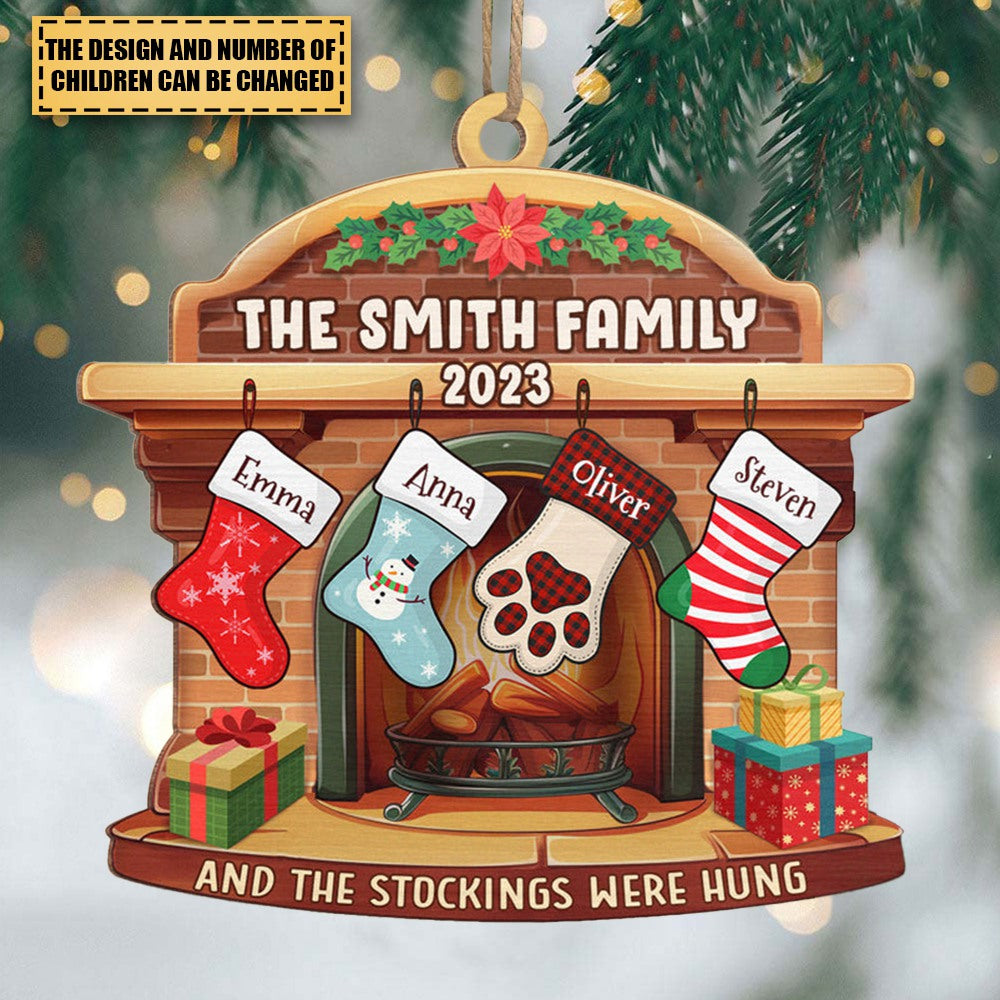 Let's Make A Wish - Family Personalized Custom Ornament - Wood Custom Shaped - Christmas Gift For Family Members