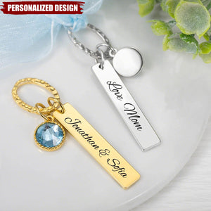Personalized Wedding Bouquet Charm -  Wedding Gift for the Bride