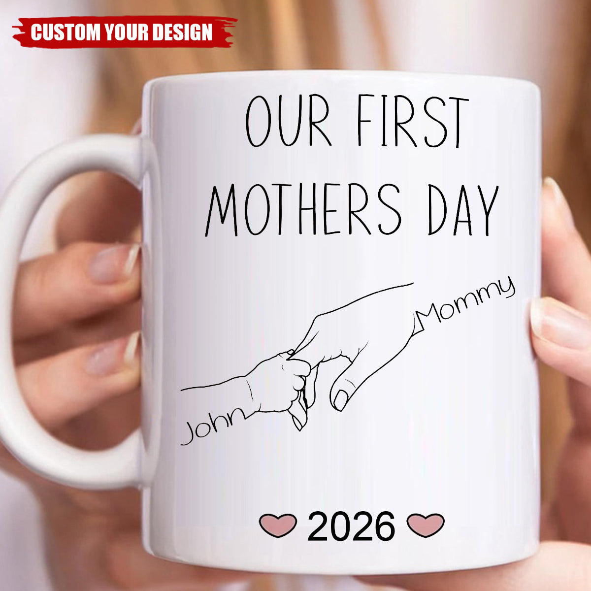 Personalized First Mother's Day Mug - New Mom Gift