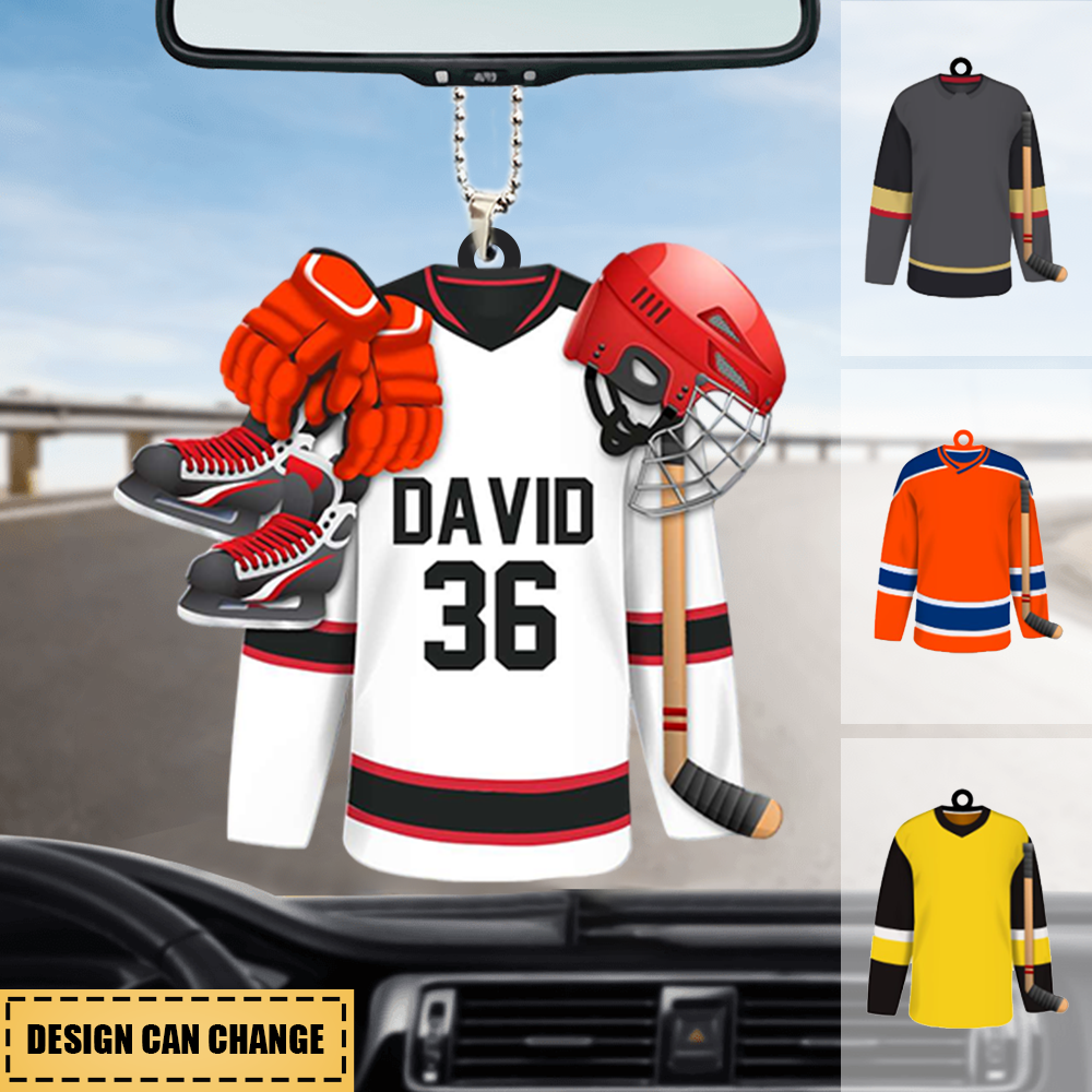 Hockey Essentials - Personalized Acrylic Ornament