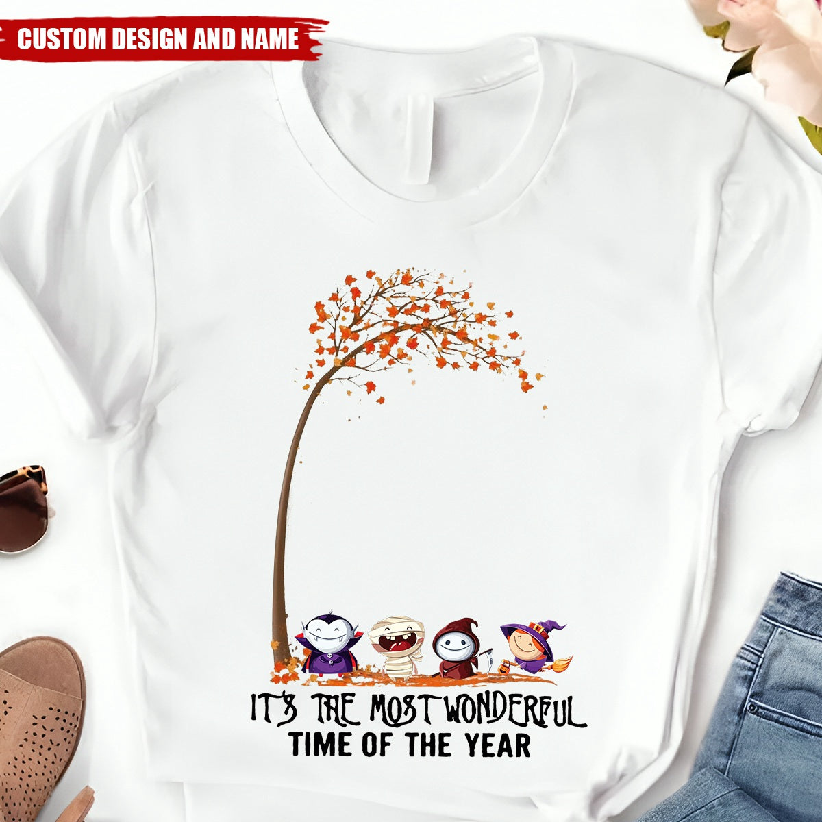 It's the Most Wonderful Time of the Year Halloween T-shirt, Vintage Halloween T-shirt
