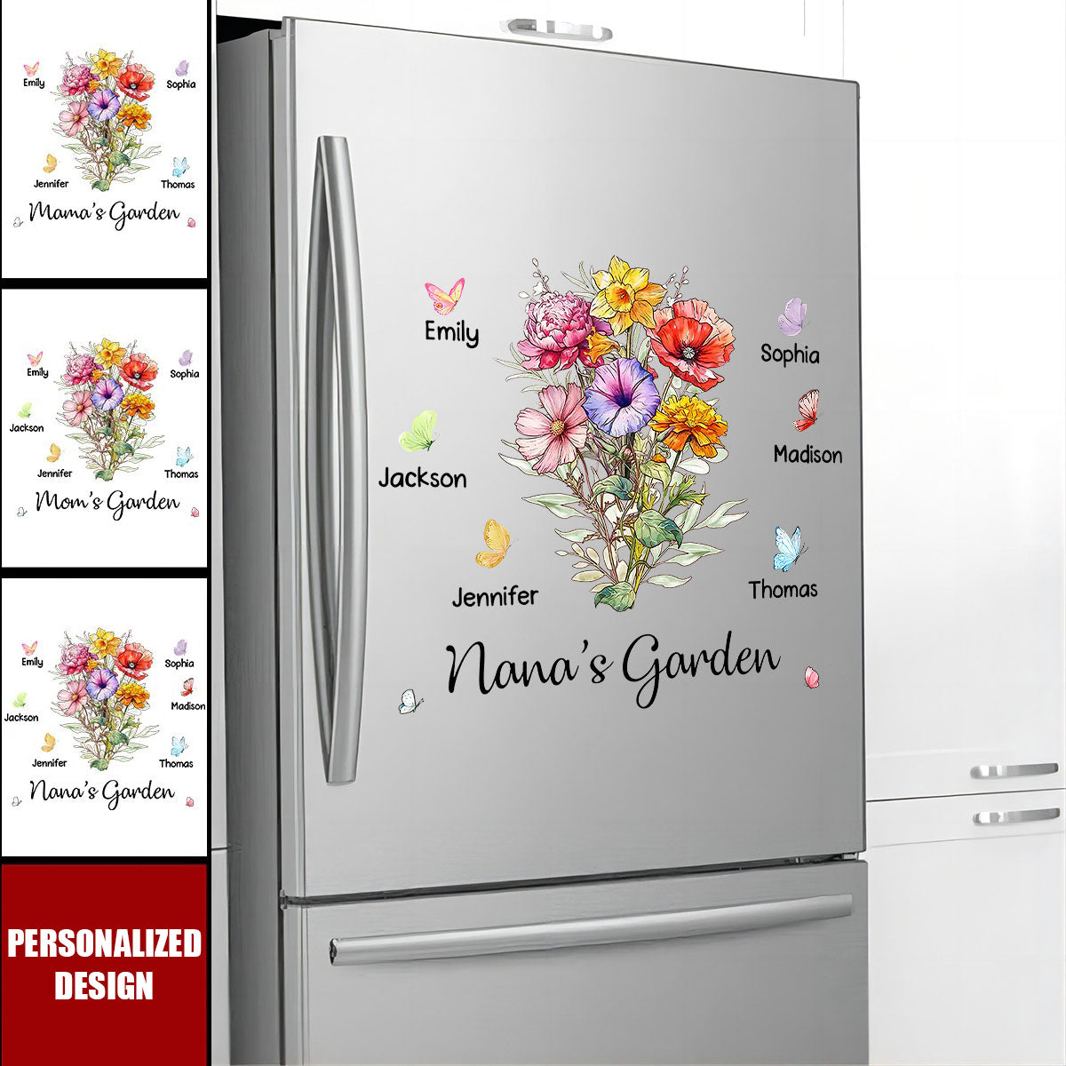 A Garden Made Of Love - Personalized Decal Sticker