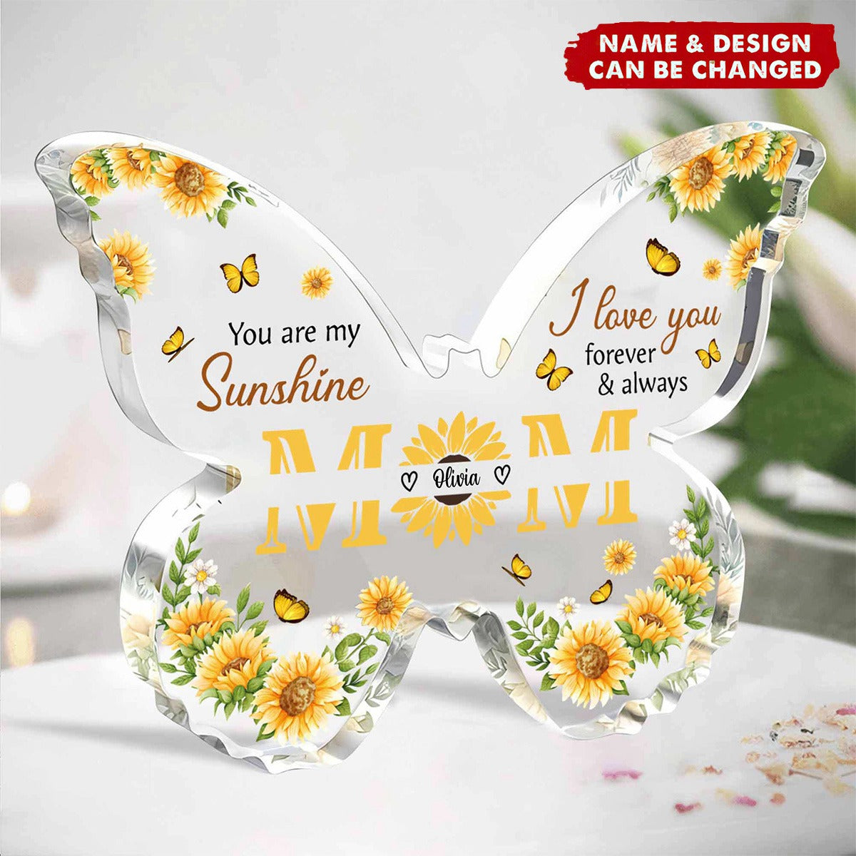You Are My Sunshine - Personalized Acrylic Plaque