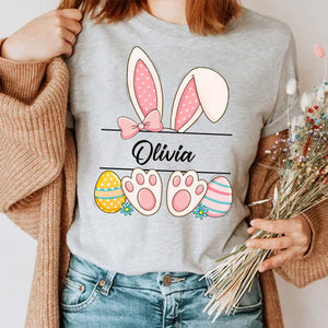 Custom Easter Bunny Name T-Shirt