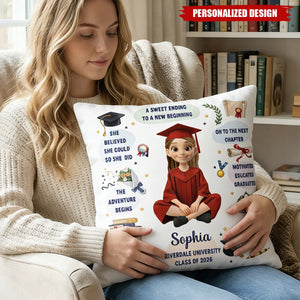 Personalized Class of 2026 Graduation Pillow - Gift For Graduates