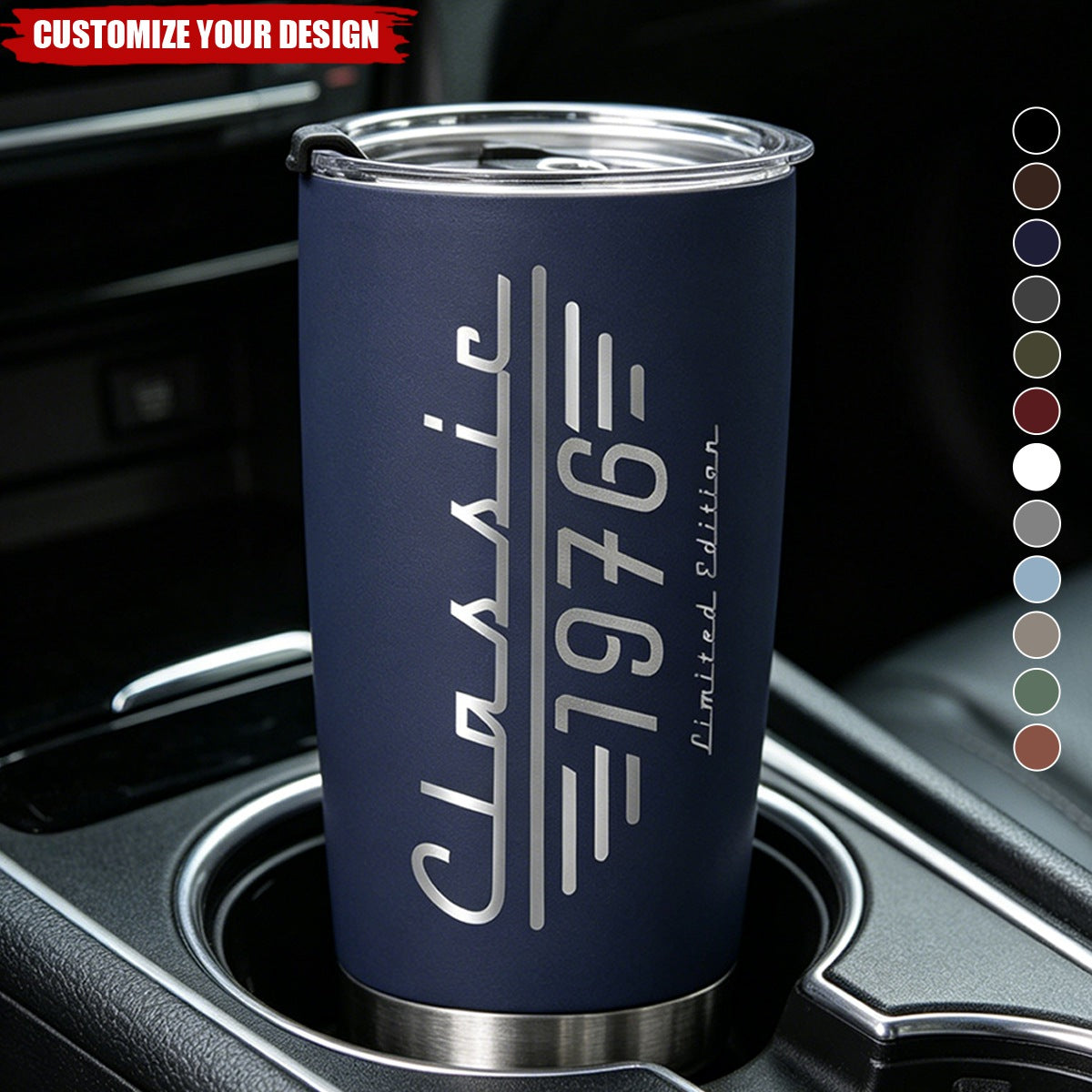 Custom Classic Limited Edition Birth Year Tumbler