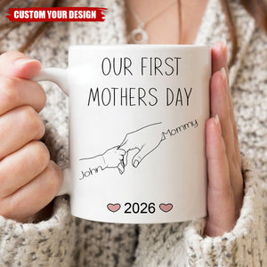 Personalized First Mother's Day Mug - New Mom Gift