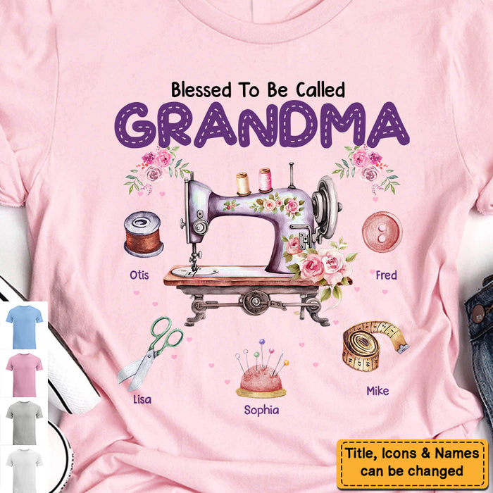 Gift for Grandma Sewing Set Shirt
