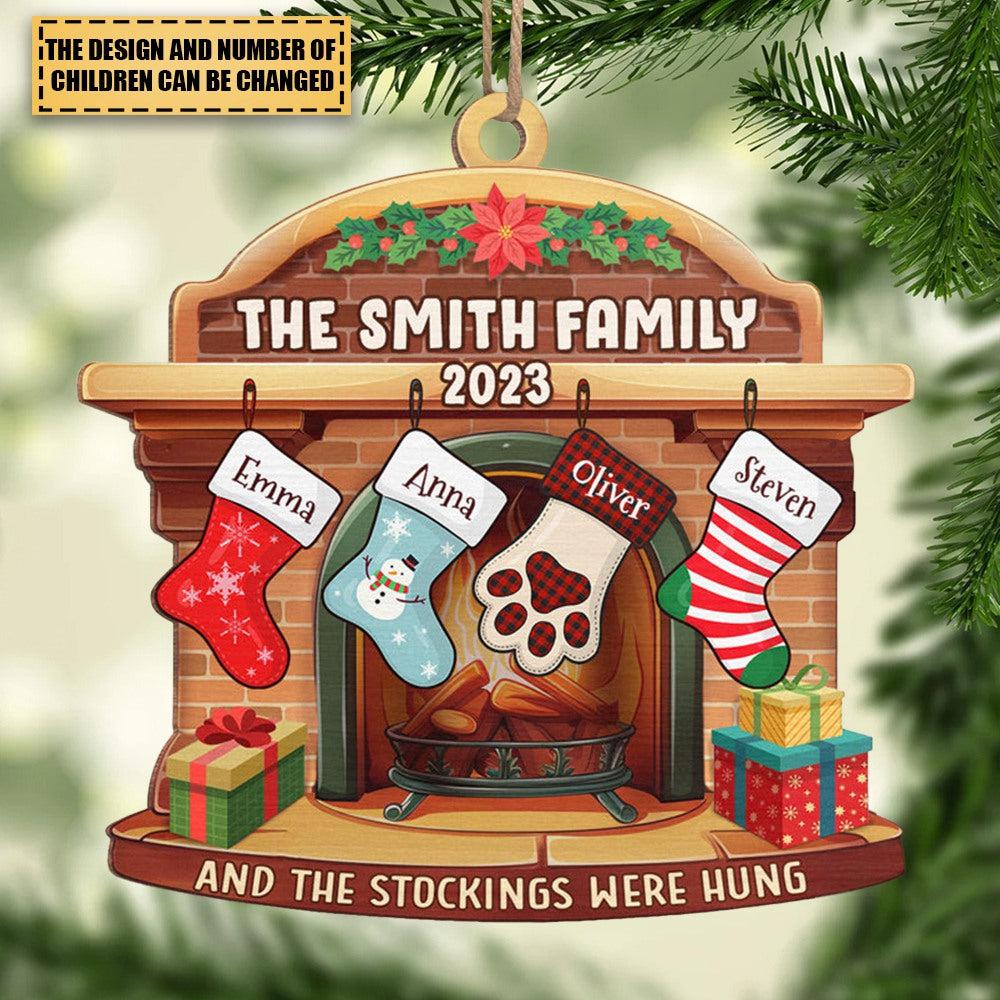 Let's Make A Wish - Family Personalized Custom Ornament - Wood Custom Shaped - Christmas Gift For Family Members