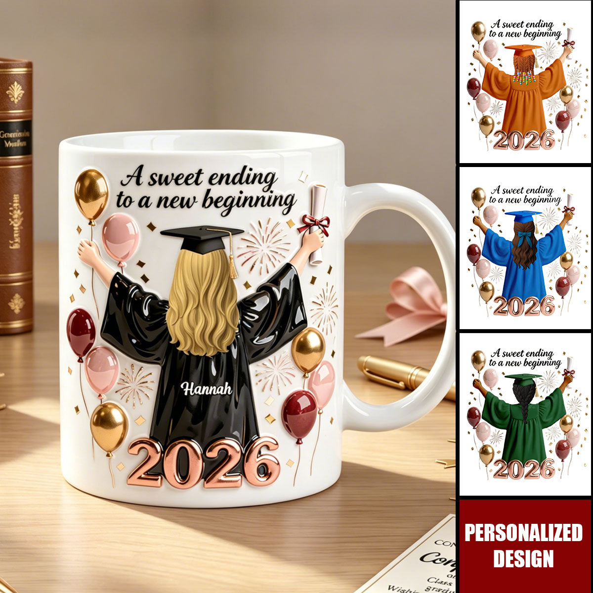 Graduation Coffee Mug - Personalized Gifts For Graduates