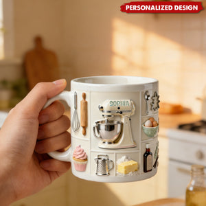 Personalized Sweet Baker Coffee Mug - Perfect Gift for Bakers & Coffee Lovers